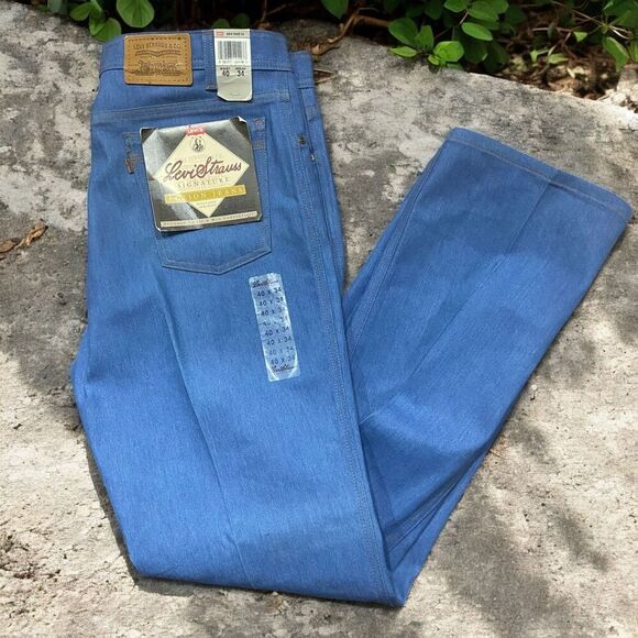 Levi's Vintage 2001 Signature Action Denim Blue Jeans NWT Men's Size W40 x L34 - Picture 1 of 9